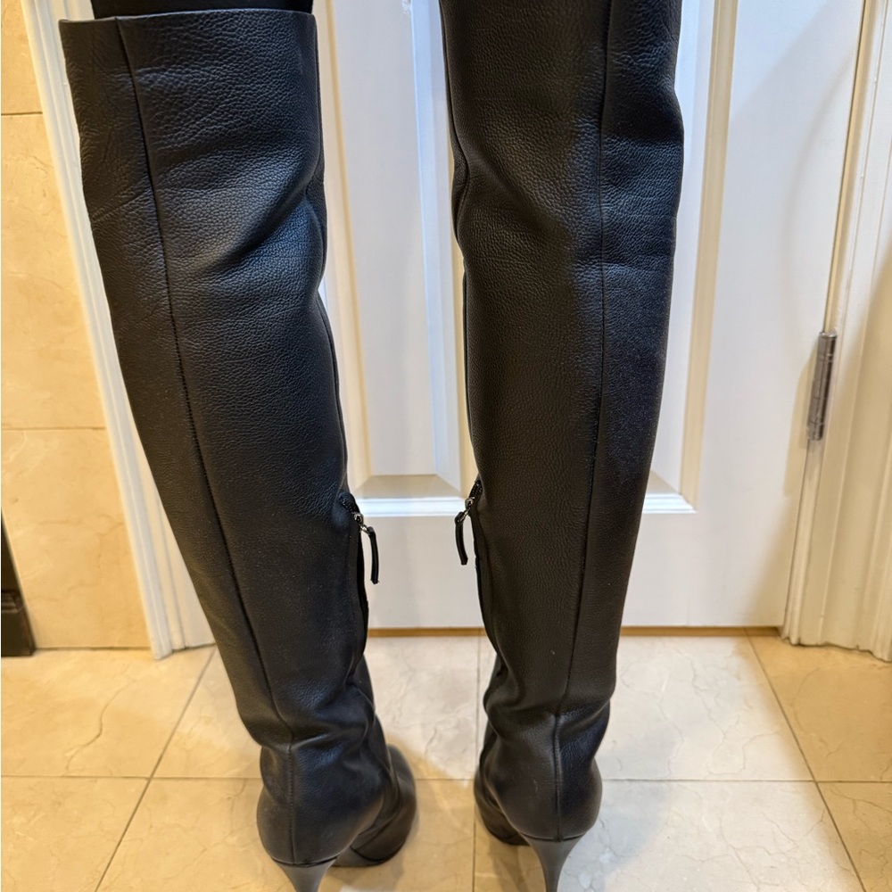Giuseppe Zanotti Black Over-the-Knee Boots - Picture 4 of 9